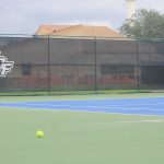 UCF RWC Tennis Complex (showing UCF logo and blue courts)