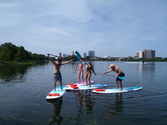 sup on lake ivanhoe